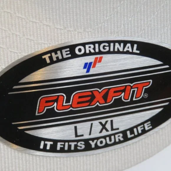 Volcom Mens Full Stone Flexfit Cap L / XL Xfit White New Hat - Picture 2 of 11